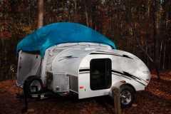 Trailer & Attached Screen Room Tent