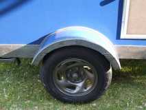 16 " Wheel Painted ( Rustoleum Hammered Finish )