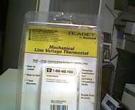 Line voltage thermostat