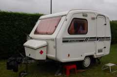 Very small caravan