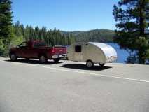 Finished and camping in the Sierra