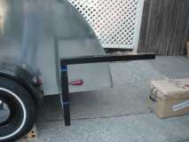 Barbecue table #2 piece, can be adjusted in or out