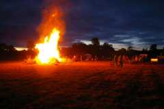 Saturday Camp Fire at Summer Daze 2011