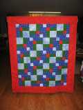 boy's baby crib quilt 2