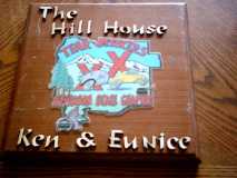 Hill House Welcome Sign