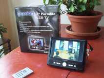 7" LCD TV