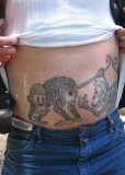 Monkey tattoo