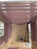 Walls and Ceiling insulated