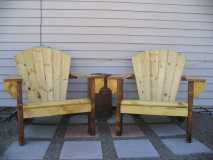 Adirondack Chairs of my own design>