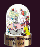 Birthday globe