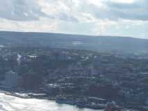 St John, NL after a shower 'The Rooms' top center...