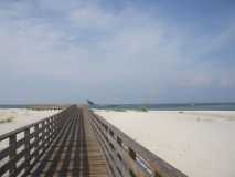 Boardwalk to the beach, Alabama Point,Al.