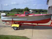 restored 1955 twin cockpit larson/crestliner