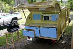 galley drawers open