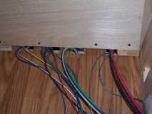 wires entering cabin