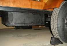 Footwell ground clearance