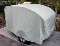 Canvas teardrop cover