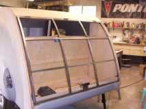 finished hatch frame