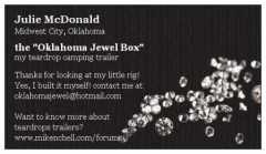 jewel box card