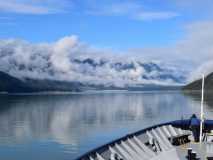 Leaving Juneau on Ferry