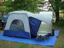 Side tent front