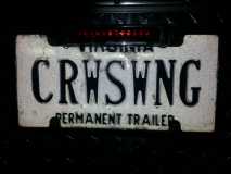 trailer plate