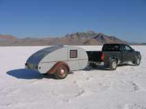 On the salt flats