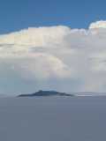 Bonneville Salt Flats, Floating Mountain