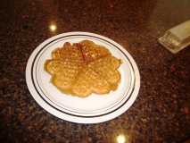 Number 2 - cooked to long...waffle cookie