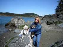 Norma and the Girls at Deception Pass. WA