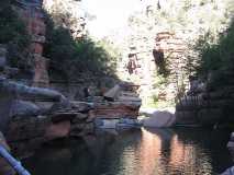 West Clear Creek canyoneering trip