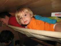 two in the toop bunk