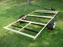 ripped 2x4s for floor frame