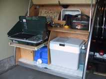 Original Galley Setup Summer 2003