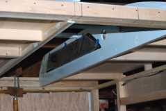 roof beams for trolley & roof