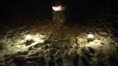 Swedish Campfire & Coleman Lanterns