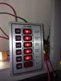 Testing switch panel