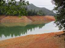 Overcast made water mirror