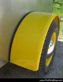 powder-coated-yellow-trailer-fenders