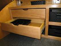 Bottom Galley drawer extended - IMG 2579
