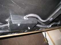 Rear trailer wiring junction box under floor - IMG 2624