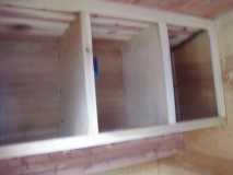 Cabin shelves