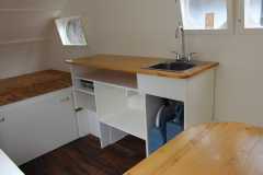 Galley installed