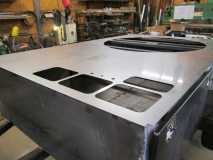 Stainless Deck Laser Cut Sink Holes