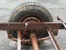 Frame Left Left axle