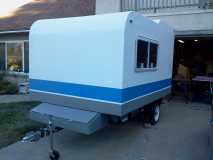 Homemade Foam Camp Trailer