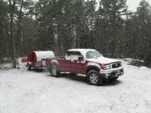 Winter Camping, Pine Barrens, NJ