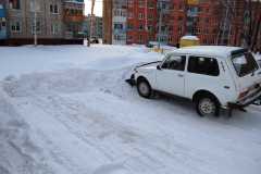 SUV for snow removal