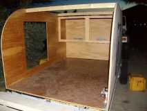 Interior w/ Bulkhead and Cabinet Installed