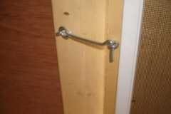 screen door inner latch